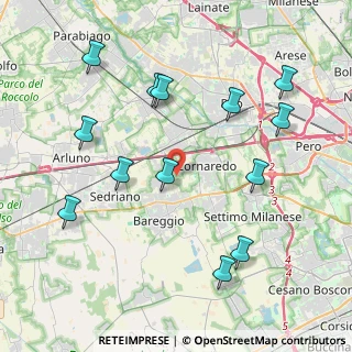 Mappa Via Edmondo de Amicis, 20010 Cornaredo MI, Italia (4.51923)