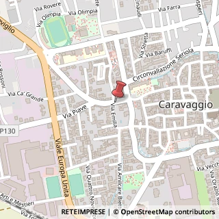 Mappa Via XXIV Maggio, 11, 24043 Caravaggio, Bergamo (Lombardia)