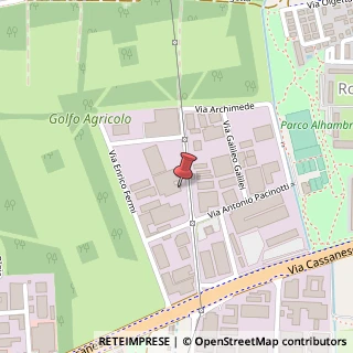 Mappa Via Guglielmo Marconi, 17, 20090 Segrate, Milano (Lombardia)