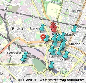 Mappa Via Privata Sommacampagna, 20158 Milano MI, Italia (0.87)