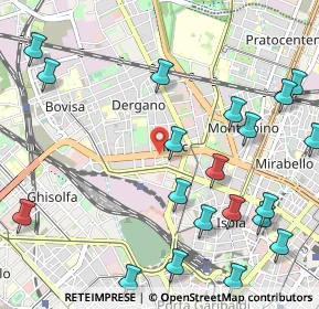 Mappa Via Privata Sommacampagna, 20158 Milano MI, Italia (1.3745)