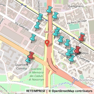 Mappa Viale del Ghisallo, 20151 Milano MI, Italia (0.273)