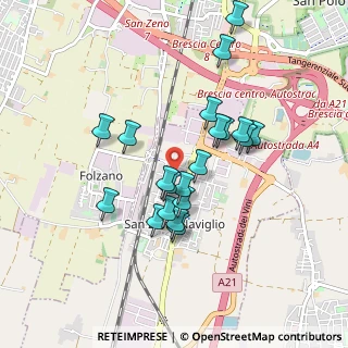 Mappa Via Giulio Stefana, 25010 San Zeno Naviglio BS, Italia (0.7815)