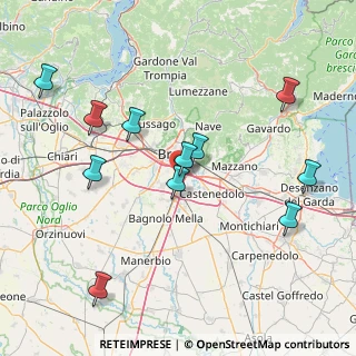 Mappa Via Giulio Stefana, 25010 San Zeno Naviglio BS, Italia (17.05455)
