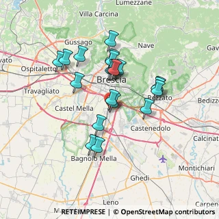 Mappa Via Giulio Stefana, 25010 San Zeno Naviglio BS, Italia (6.09)