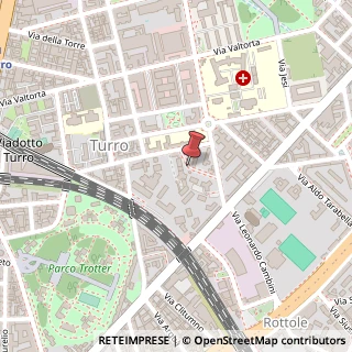 Mappa Via Marinetti Filippo Tommaso, 3/sc.h, 20127 Milano, Milano (Lombardia)