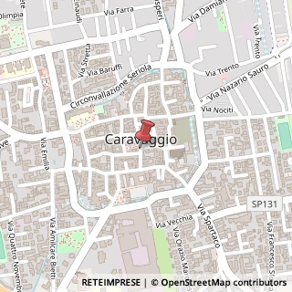 Mappa Via Ghisone Giovanni, 2, 24043 Caravaggio, Bergamo (Lombardia)