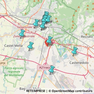Mappa Via Filippo Brunelleschi, 25010 San Zeno Naviglio BS, Italia (3.93308)