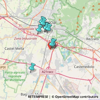 Mappa Via Filippo Brunelleschi, 25010 San Zeno Naviglio BS, Italia (3.11545)
