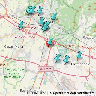 Mappa Via Filippo Brunelleschi, 25010 San Zeno Naviglio BS, Italia (4.48643)