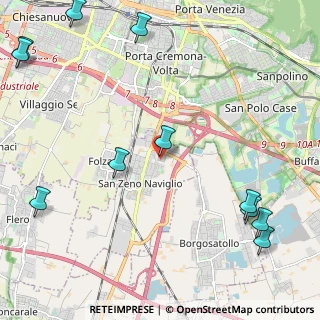 Mappa Via Filippo Brunelleschi, 25010 San Zeno Naviglio BS, Italia (3.12)