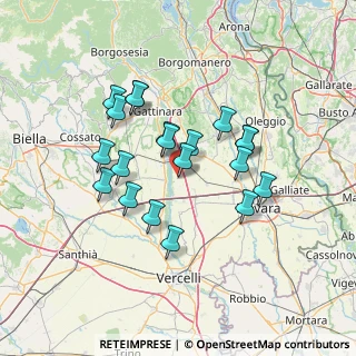 Mappa Via Vittoria, 28064 Landiona NO, Italia (11.9665)