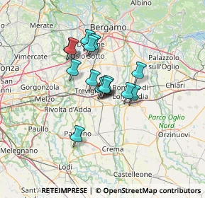 Mappa Via degli Orti, 24043 Caravaggio BG, Italia (9.02733)