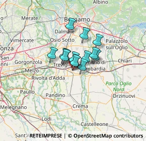 Mappa Via degli Orti, 24043 Caravaggio BG, Italia (6.69571)