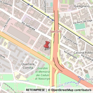 Mappa Viale del Ghisallo, 20, 20148 Milano, Milano (Lombardia)