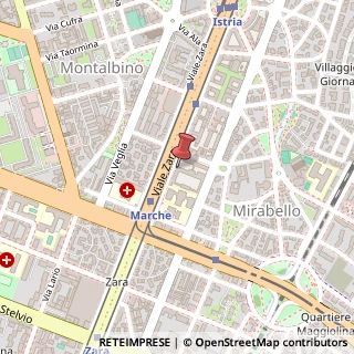 Mappa Viale Zara, 100, 20125 Milano, Milano (Lombardia)