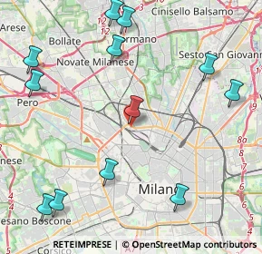 Mappa Viale Luigi Bodio, 20158 Milano MI, Italia (5.3225)