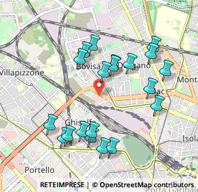 Mappa Viale Luigi Bodio, 20158 Milano MI, Italia (0.9485)