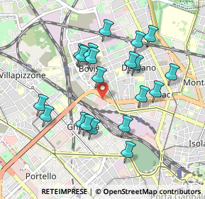 Mappa Viale Luigi Bodio, 20158 Milano MI, Italia (0.891)