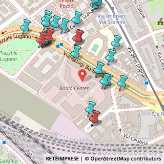 Mappa Viale Luigi Bodio, 20158 Milano MI, Italia (0.14643)