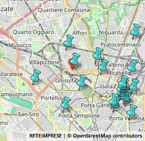 Mappa Viale Luigi Bodio, 20158 Milano MI, Italia (2.52053)