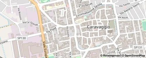 Mappa Caravaggio