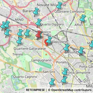 Mappa Via Catullo, 20151 Milano MI, Italia (2.9045)