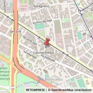 Mappa Via Catullo, 9, 20151 Milano, Milano (Lombardia)