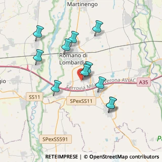 Mappa Via Santa Caterina da Siena, 24050 Covo BG, Italia (3.50091)