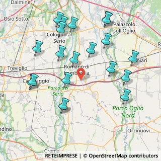 Mappa Via Santa Caterina da Siena, 24050 Covo BG, Italia (9.092)