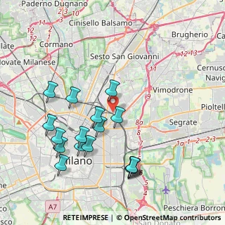 Mappa Via Giovanni Pontano, 20127 Milano MI, Italia (4.13412)