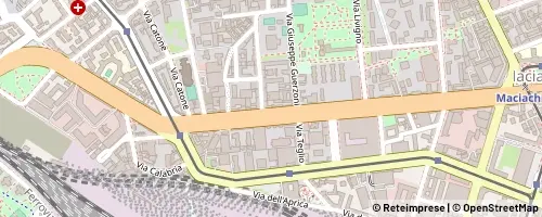 Mappa Milão