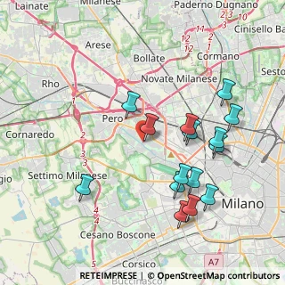 Mappa C.C Bonola, 20151 Milano MI, Italia (3.99333)