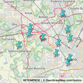Mappa C.C Bonola, 20151 Milano MI, Italia (4.62636)