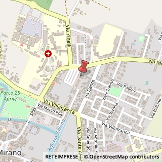 Mappa Via Miranese, 18, 30035 Mirano, Venezia (Veneto)
