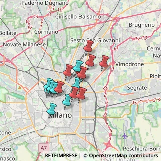 Mappa Via Ottavio Rinuccini, 20125 Milano MI, Italia (2.6725)