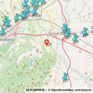 Mappa Strada Monte Grande, 36100 Vicenza VI, Italia (6.814)