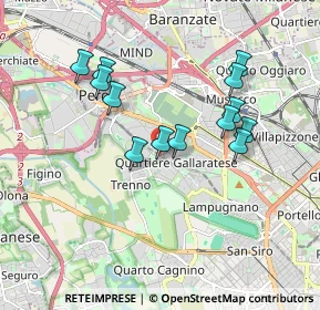 Mappa Bonola, 20151 Milano MI, Italia (1.64692)