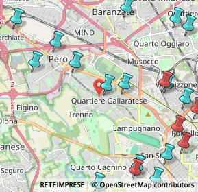 Mappa Bonola, 20151 Milano MI, Italia (3.063)