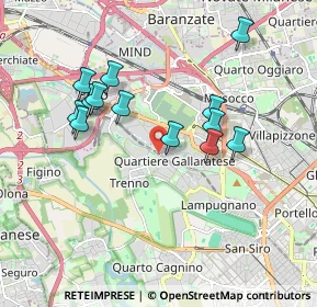 Mappa Bonola, 20151 Milano MI, Italia (1.71462)