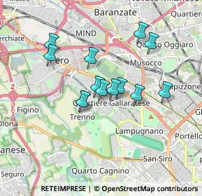 Mappa Bonola, 20151 Milano MI, Italia (1.39846)