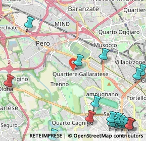 Mappa Bonola, 20151 Milano MI, Italia (3.36235)