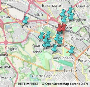 Mappa Bonola, 20151 Milano MI, Italia (1.45412)