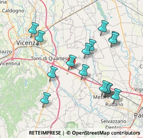 Mappa Via Villapovera, 36040 Grumolo delle Abbadesse VI, Italia (7.89375)