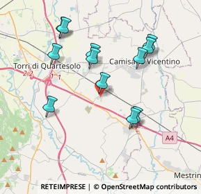 Mappa Via Villapovera, 36040 Grumolo delle Abbadesse VI, Italia (3.71)