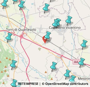 Mappa Via Villapovera, 36040 Grumolo delle Abbadesse VI, Italia (6.738)