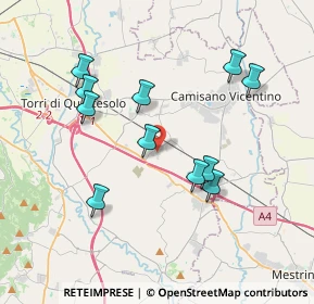 Mappa Via Villapovera, 36040 Grumolo delle Abbadesse VI, Italia (3.63)