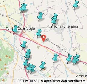 Mappa Via Villapovera, 36040 Grumolo delle Abbadesse VI, Italia (5.17158)