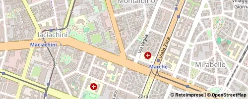 Mappa Milan