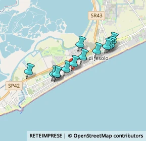 Mappa Piazza Giuseppe Mazzini, 30016 Jesolo VE, Italia (1.38231)